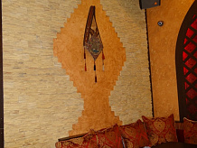 Пример оформления интерьера камнем Терскол фото 12